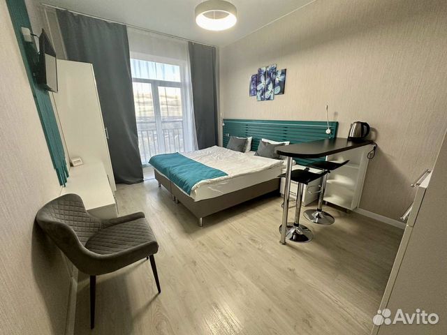 

Квартира-студия, 25 м², 1 кровать