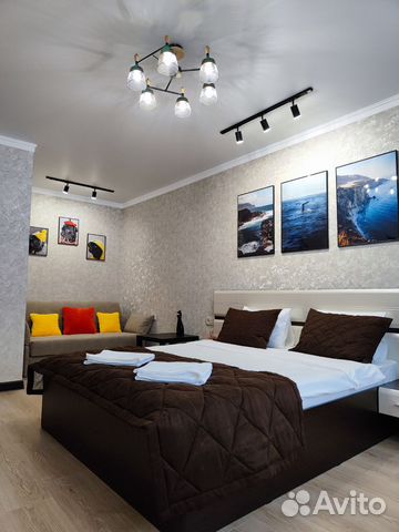 

1-к. квартира, 39 м², 2 кровати