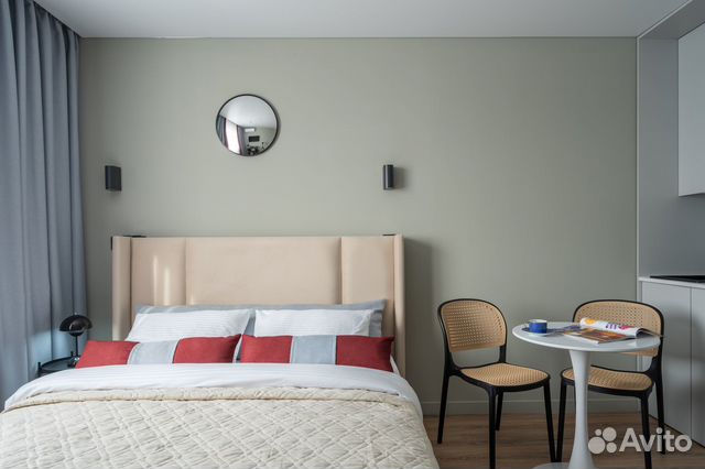 

Квартира-студия, 20,5 м², 2 кровати