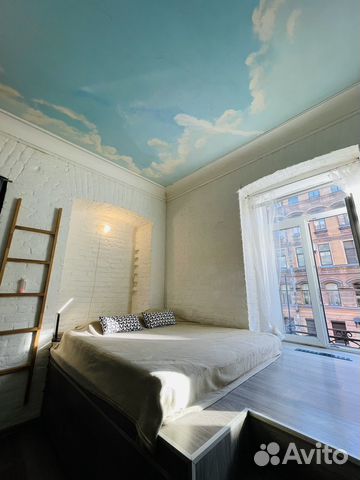 

Квартира-студия, 25 м², 2 кровати
