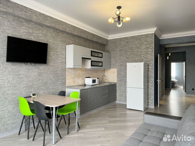 

1-к. квартира, 45 м², 2 кровати