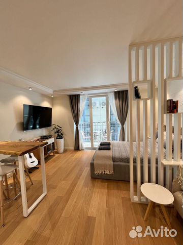 

Квартира-студия, 33 м², 2 кровати