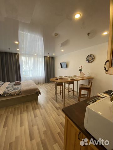 

Квартира-студия, 33 м², 1 кровать