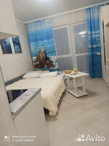 

Квартира-студия, 23 м², 2 кровати