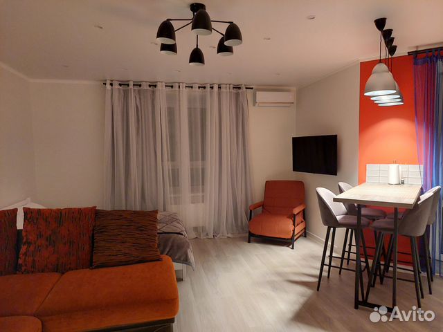 

Квартира-студия, 40 м², 2 кровати