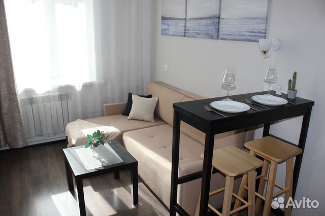 

Квартира-студия, 18 м², 2 кровати
