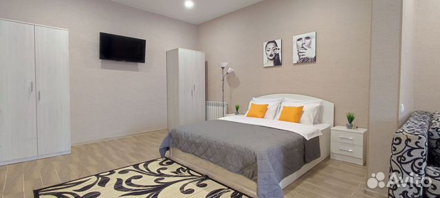 

Квартира-студия, 48 м², 2 кровати