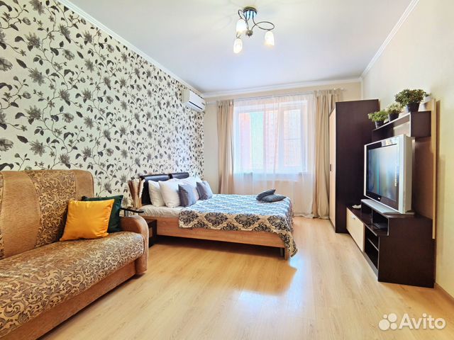 

1-к. квартира, 41 м², 3 кровати