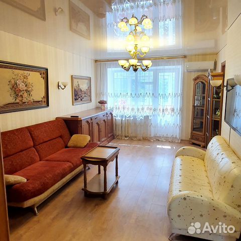 

2-к. квартира, 52 м², 2 кровати