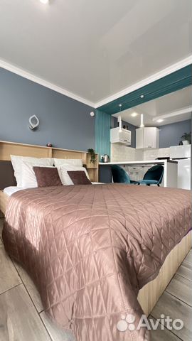 

Квартира-студия, 26 м², 2 кровати
