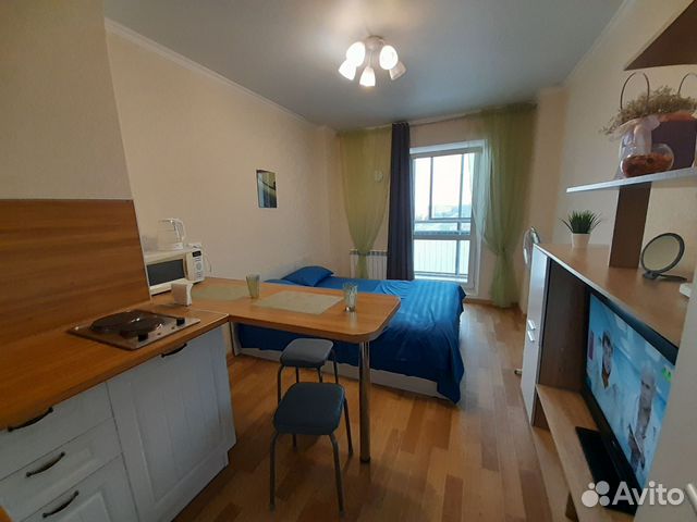 

Квартира-студия, 25 м², 1 кровать