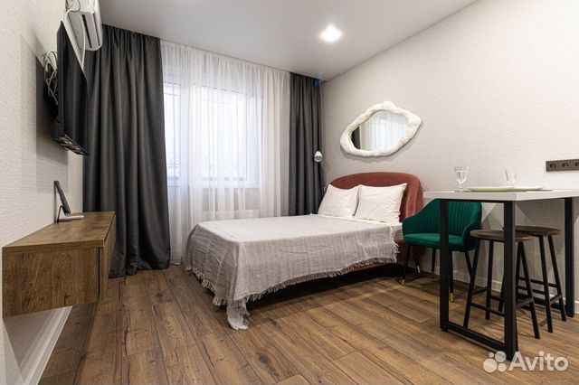 

Квартира-студия, 25 м², 2 кровати