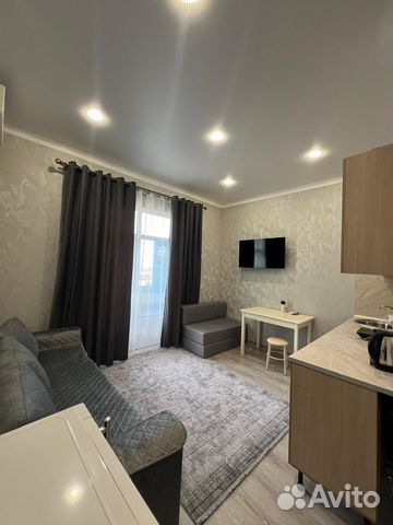 

Квартира-студия, 24 м², 2 кровати