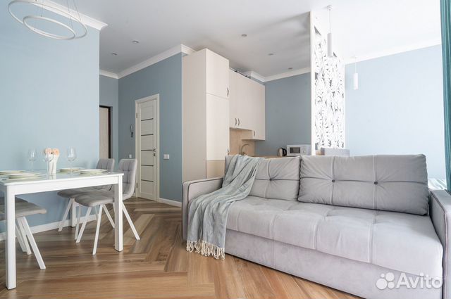 

Квартира-студия, 40 м², 2 кровати