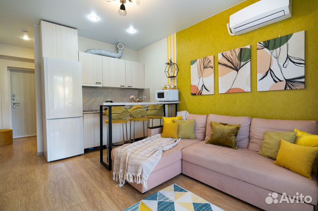 

Квартира-студия, 24 м², 1 кровать