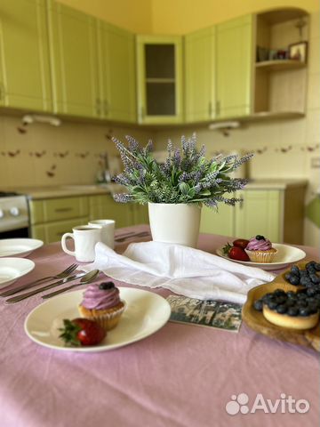 

1-к. квартира, 38 м², 3 кровати
