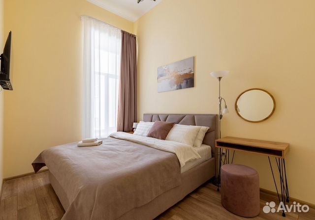 

1-к. квартира, 45 м², 3 кровати