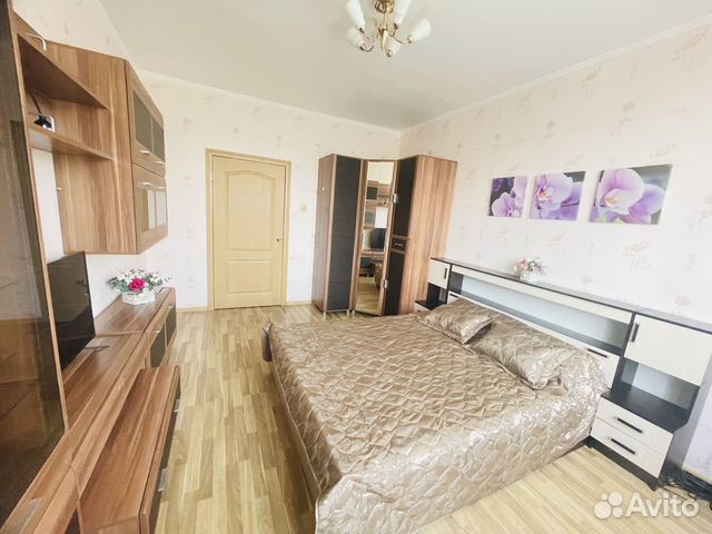 

1-к. квартира, 38 м², 2 кровати