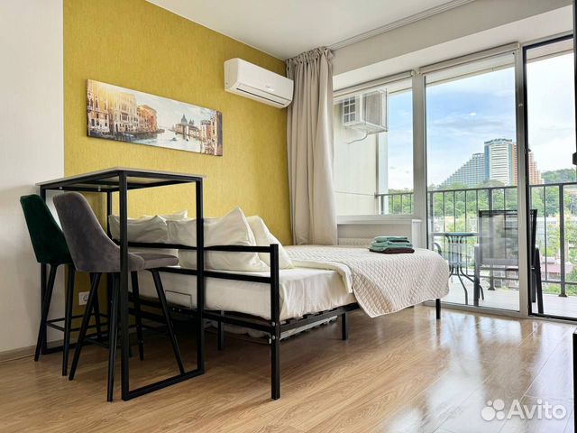 

Квартира-студия, 25 м², 1 кровать