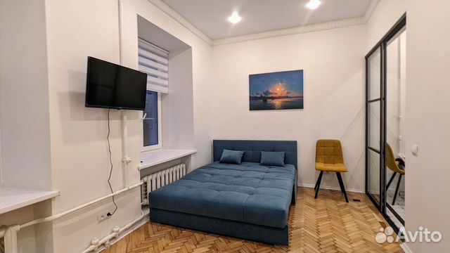 

1-к. квартира, 25 м², 2 кровати
