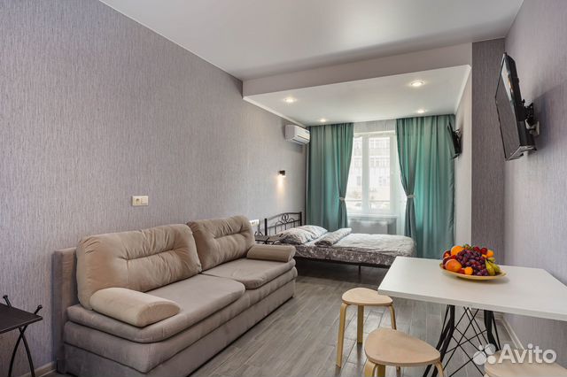 

Квартира-студия, 32 м², 2 кровати