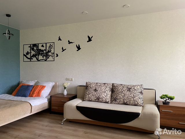 

1-к. квартира, 32 м², 2 кровати