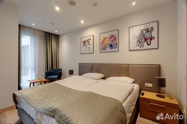 

2-к. квартира, 45 м², 2 кровати