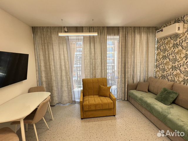 

Квартира-студия, 30 м², 2 кровати