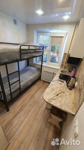 

Квартира-студия, 10 м², 1 кровать