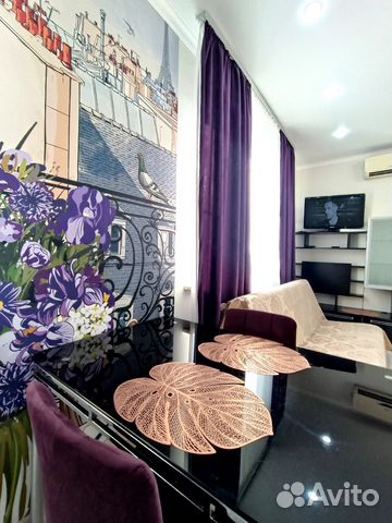 

Квартира-студия, 44 м², 2 кровати