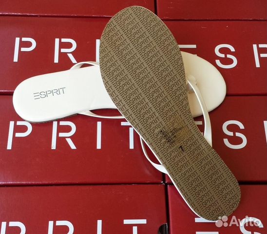 Новые вьетнамки Esprit размер 7US, стелька 24.5 см