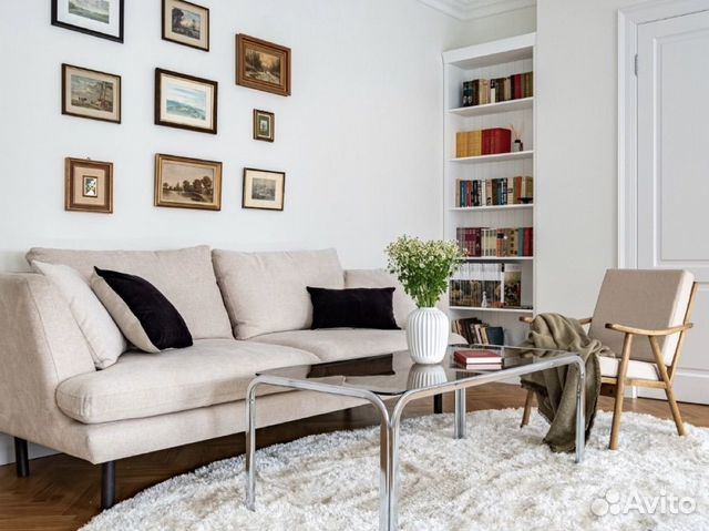 

2-к. квартира, 45 м², 2 кровати