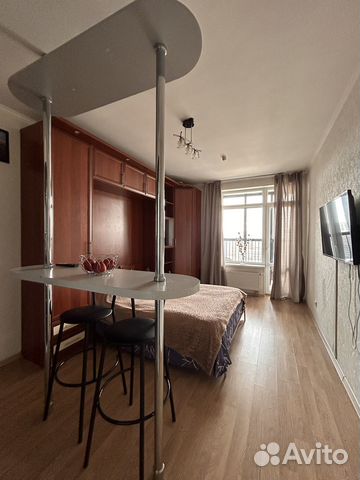 

Квартира-студия, 28 м², 1 кровать