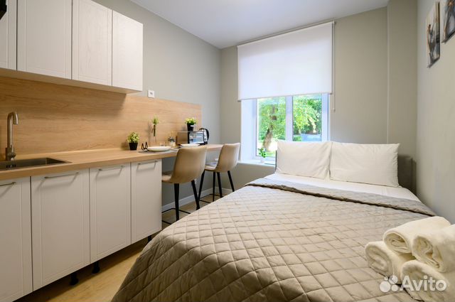 

Квартира-студия, 18 м², 1 кровать