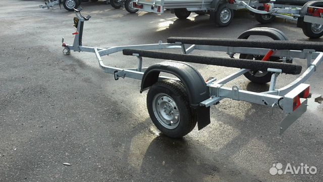 Легковой прицеп мзса-388 для катера 460см