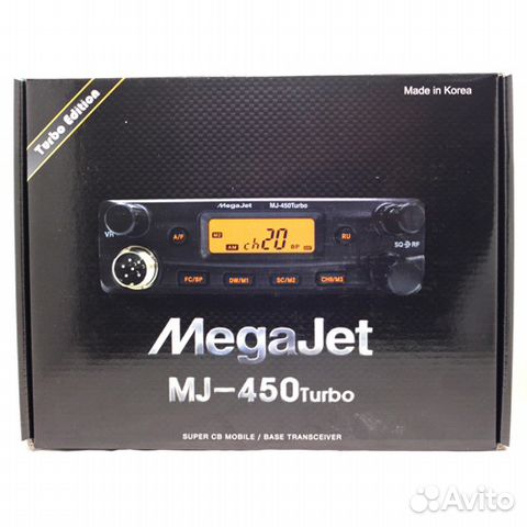 Рация MegaJet MJ-450 turbo