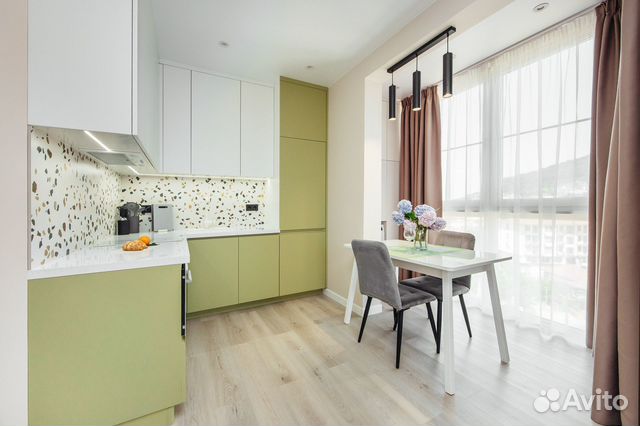 

1-к. квартира, 40 м², 2 кровати