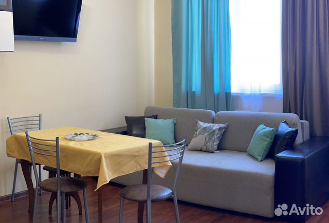 

Квартира-студия, 38 м², 3 кровати