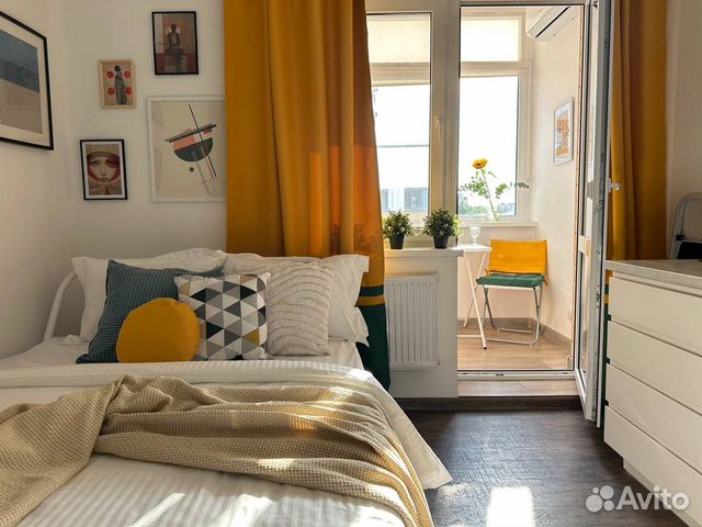 

Квартира-студия, 24 м², 1 кровать