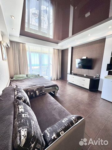 

Квартира-студия, 32 м², 2 кровати