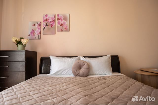 

1-к. квартира, 45 м², 3 кровати