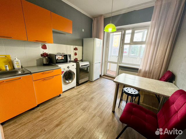 

1-к. квартира, 38 м², 2 кровати