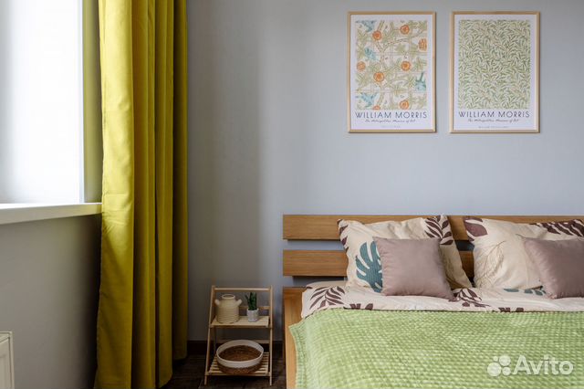 

1-к. квартира, 40 м², 2 кровати