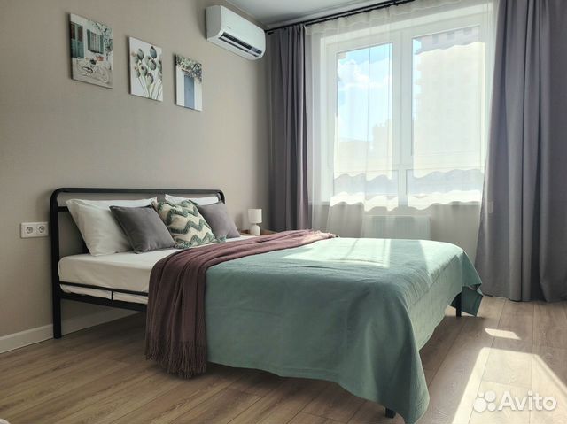 

1-к. квартира, 42 м², 2 кровати