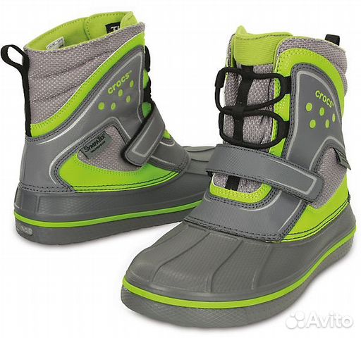 Сапоги ботинки Crocs AllCast низ калоша 23 - 39 р