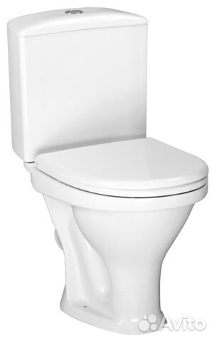 Унитаз компакт Воротынск белый+ сидение+ арматура