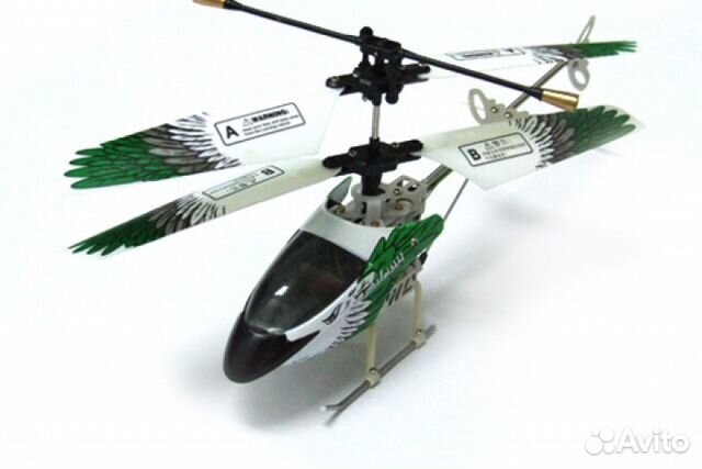 Вертолет c gyro на р/у 3834