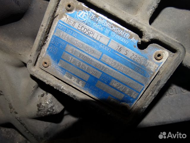 Коробка MAN ZF16S2221 TD