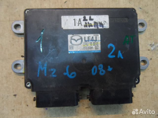 Mazda 6 08- 2.0L ат Блок управления двс эбу Мозги