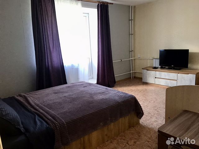 

1-к. квартира, 34 м², 2 кровати